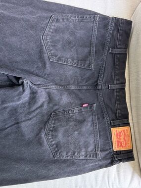 Levi’s 550 Black Relaxed Fit Jeans 40x32